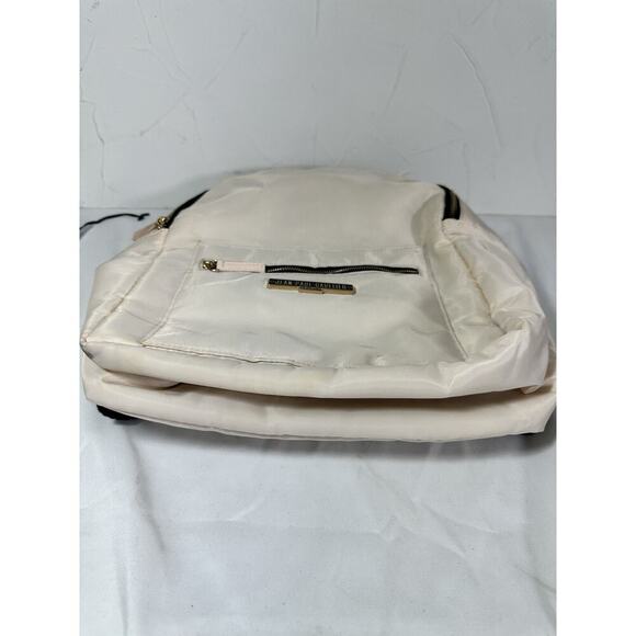 JEAN PAUL GAULTIER Fragrance Perfume Promo Backpack Book Bag Pale Pink White - Picture 4 of 11
